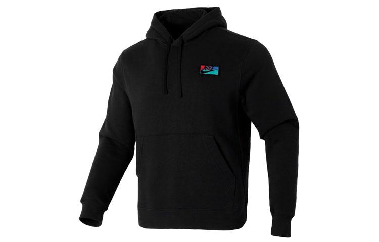 Nike Толстовки Мужские Черные С Капюшоном Умеренные Другие FB8440-010