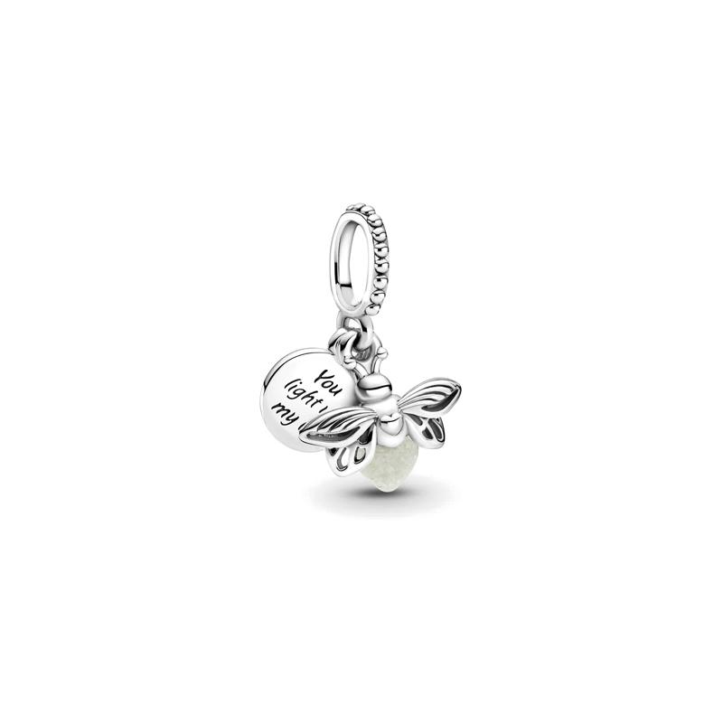 Pandora Luminous Firefly Pendant 925 Silver Pendant Women's Silver 799352C01