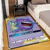P-Pokemon G-Gengar Cards Printed Carpets Bedroom Living Room Sofa Study Children's Room Large Area Decor Rugs Gift Mat Potdemiel