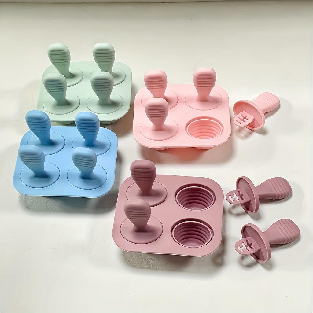 BPA-Free Silicone Ice Cream & Breastmilk Popsicle Molds DIY Homemade Ice Cream Mold Kitchen Gadgets