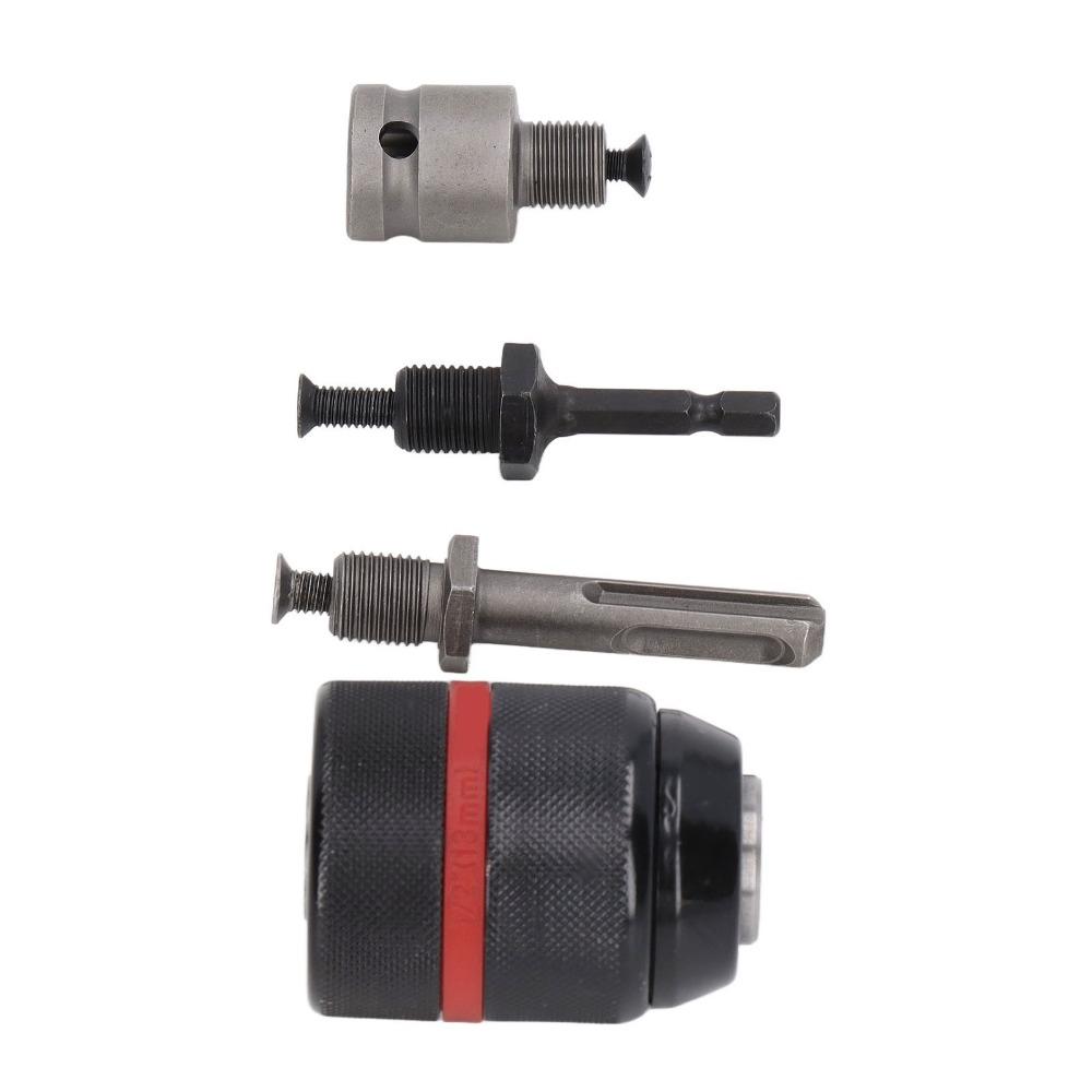 2-13mm Capacity Self-tighten Drill Chuck  For Impact Driver, Electric Drill, Hammer Drill