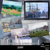 Постер картины Моне маслом с рамой - Декоративное настенное искусство на крафт-бумаге