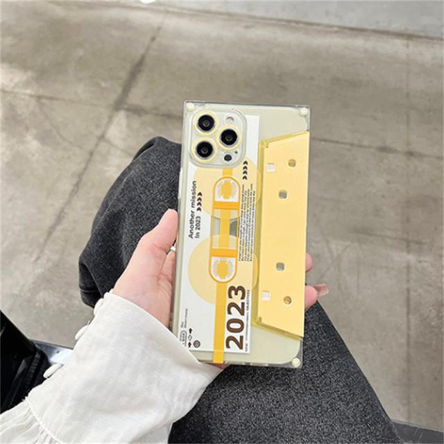 Роскошный квадратный чехол для телефона с 3d кронштейном в стиле ретро для Iphone 14 13 12 Pro Max 11, стильная подставка, противоударная мягкая задняя крышка, принципиально