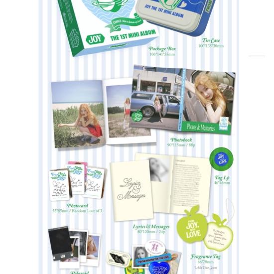 JOY - Mini 1st [From JOY, with Love] (Tin Case Ver.) (smart) - Release 2025-08-18