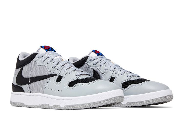 Мужские кроссовки Nike Mac Attack QS SP Travis Scott Cactus Jack Светло-дымчато-серый/Черный-Белый
