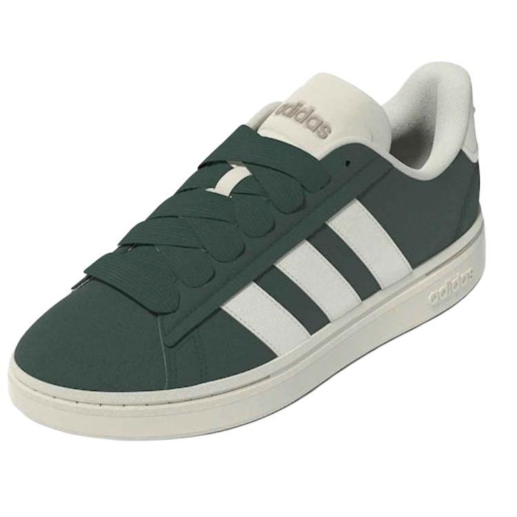 adidas Grand Court Alpha Кроссовки мужские с удобным низким верхом и круглым носком, зеленые JP8734