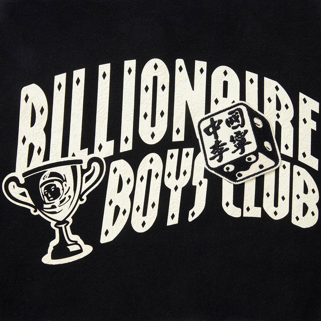 Li Ning X Billionaire Boys Club Коллаборация Серия Скейтбордов Удобная Толстовка с Принтом Букв Универсальная Мужские толстовки Черный AWDUG99-4