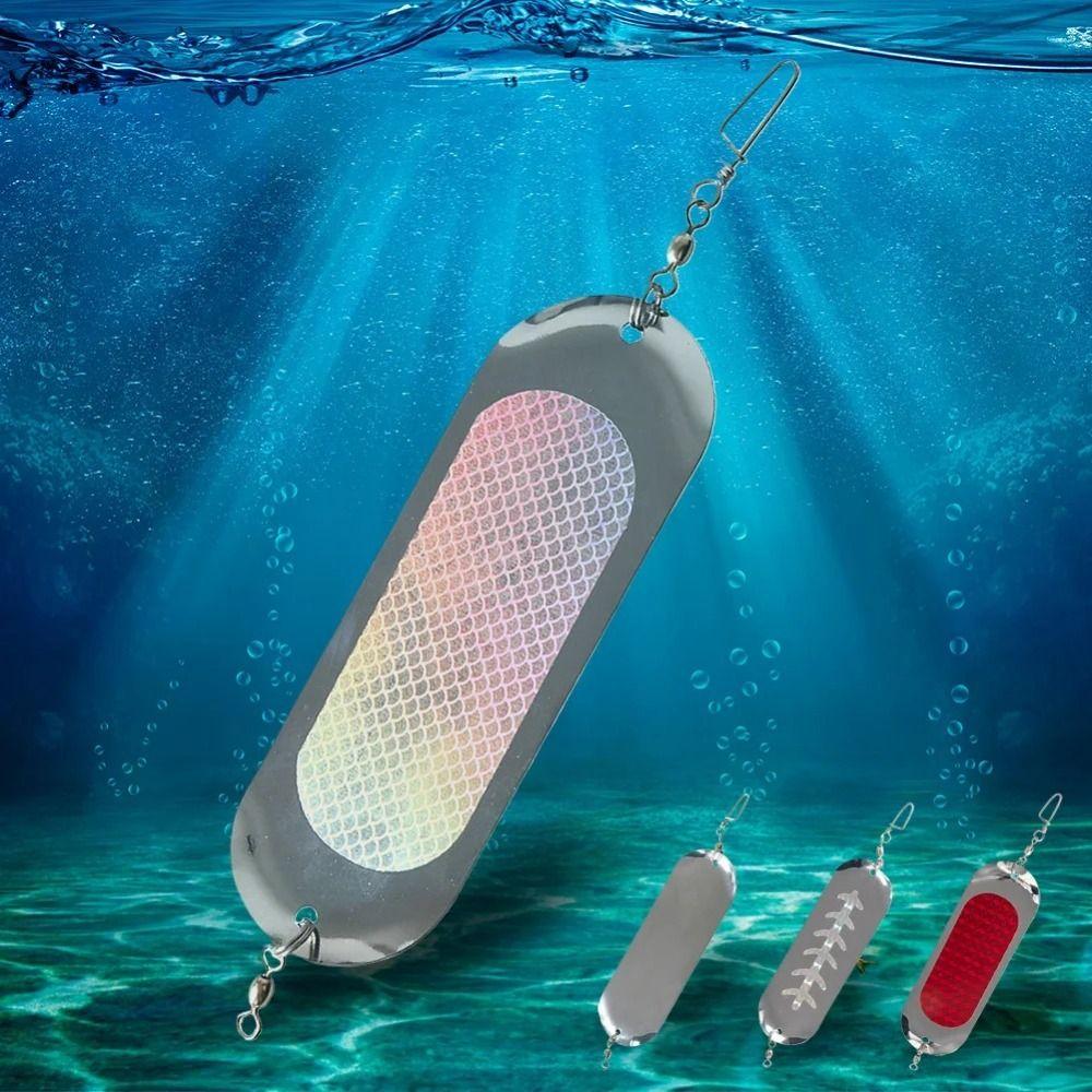 Светоотражающий рыболовный троллинговый флэшер Прочный флэшер Нахлыстовая троллинговая приманка Дайвинг Флэш-доска Лосось