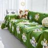 Rabbit Sofa Cover Mat Throw Blankets for Living Room Couple Position Modern Waterproof Camping Picnic Blanket Cover