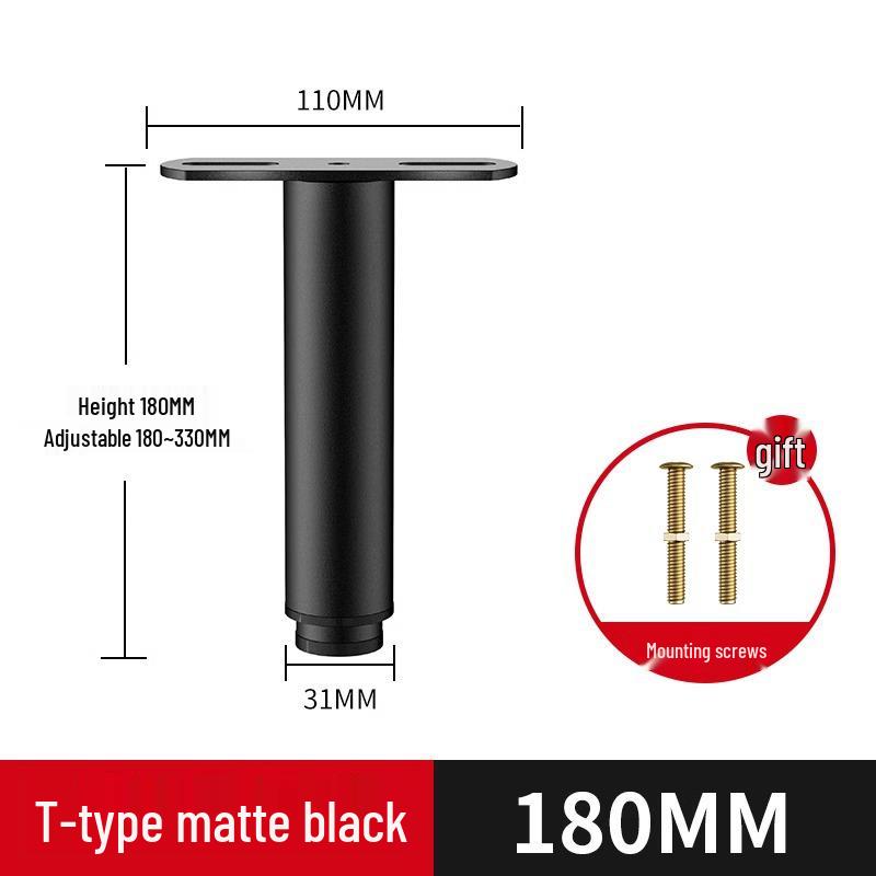Adjustable Bed Support Frame & Load-Bearing Brackets