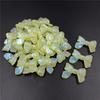 Earrings Fluorescent Pendants Hearts/Butterflies/Cylinders Loose Beads DIY Jewelry Material for Necklace Making 10pcs