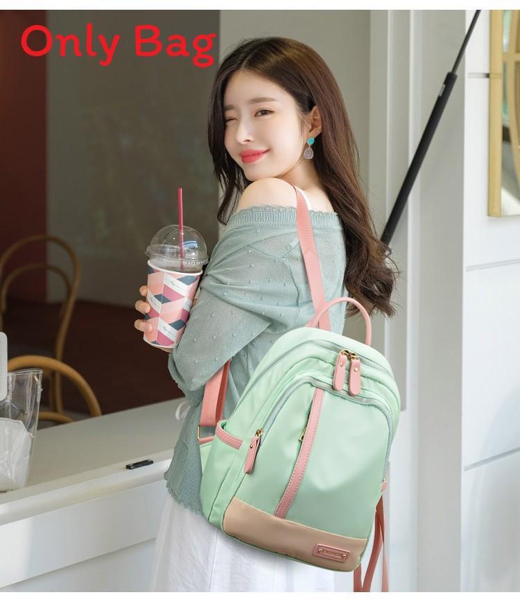 Женский рюкзак из оксфордской ткани с водонепроницаемым дизайном и большой вместимостью для повседневного использования