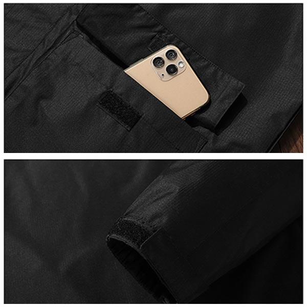 Мужская ветровка, куртка высокого качества, мужская ветрозащитная куртка с несколькими карманами, весна-осень, 6 цветов, большие размеры L-8XL