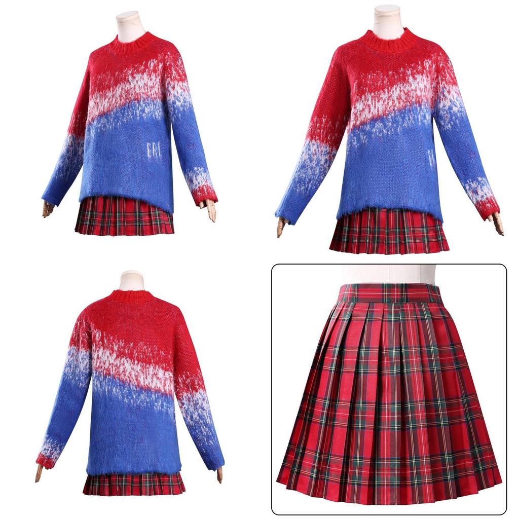 Косплей-свитер «Семейка Аддамс 2» с принтом для костюмированных мероприятий на Хэллоуин