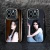Чехол для телефона Ju Jingyi K- Kiku для iPhone 16 17 15 14 12 13 Pro Max Черный цвет Ударопрочный чехол