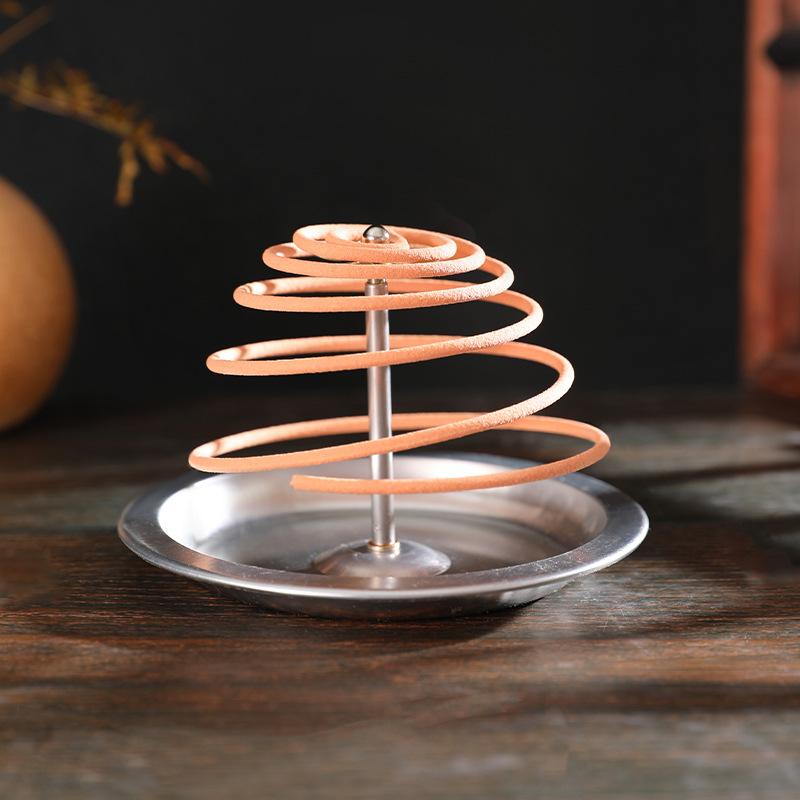 Регулируемый поднос для благовоний из нержавеющей стали, курильница из сандалового дерева, бытовая гостиная, спальня, подставка для благовоний от комаров, поднос для благовоний, базовый кронштейн