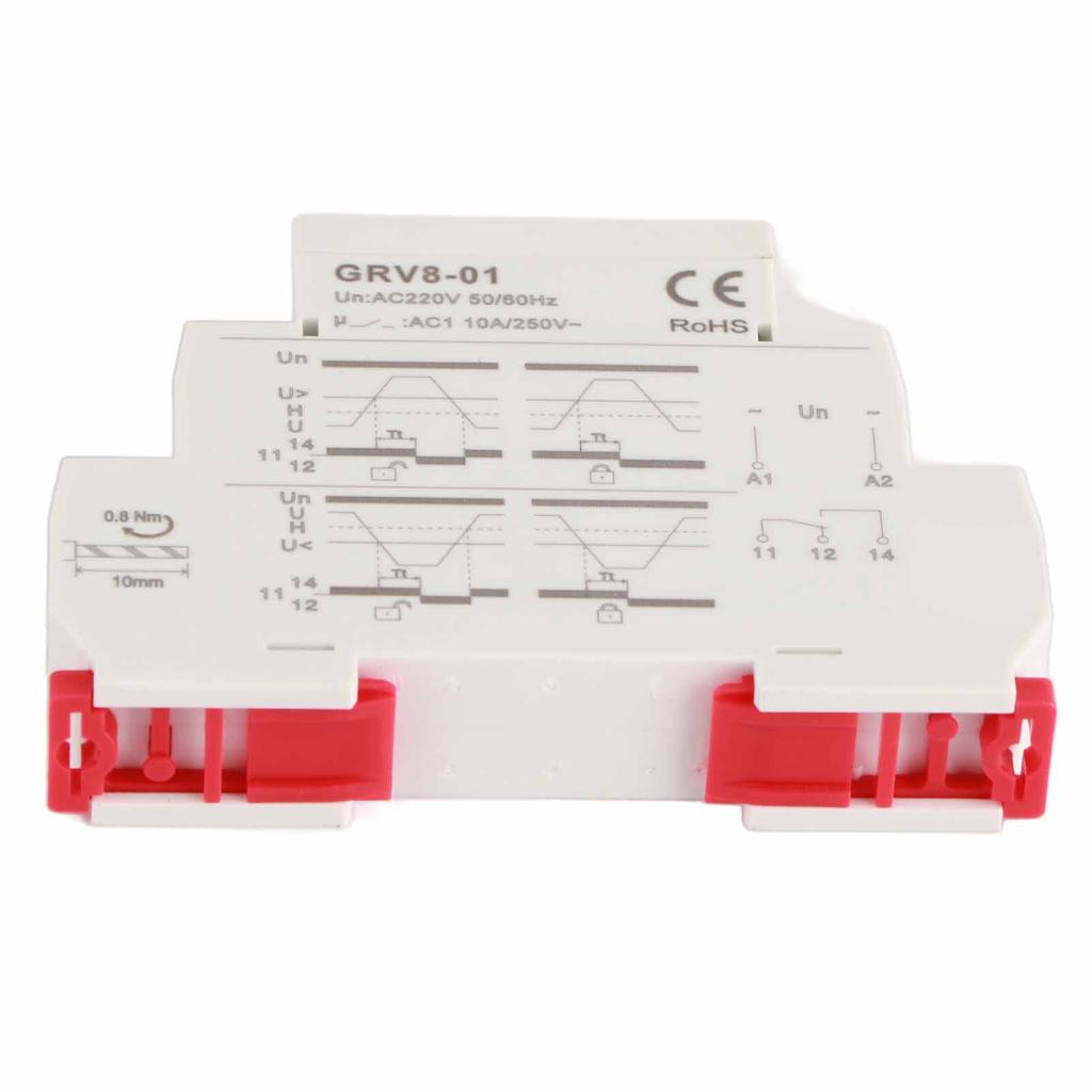 GRV8‑01 Single Phase Voltage Control Monitoring Relay Over Voltage Protection (#1)