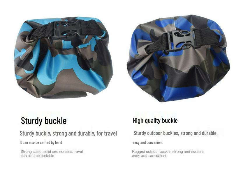 Камуфляжная водонепроницаемая сумка для дрифта: Универсальная одинарная/двойная лямка, большая вместимость, легкая сумка для хранения пляжных и плавательных принадлежностей