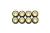Bike Parts Center Weight Pack of for Yamaha Majesty 250 Rollers, 18g, 8, (80-32)
