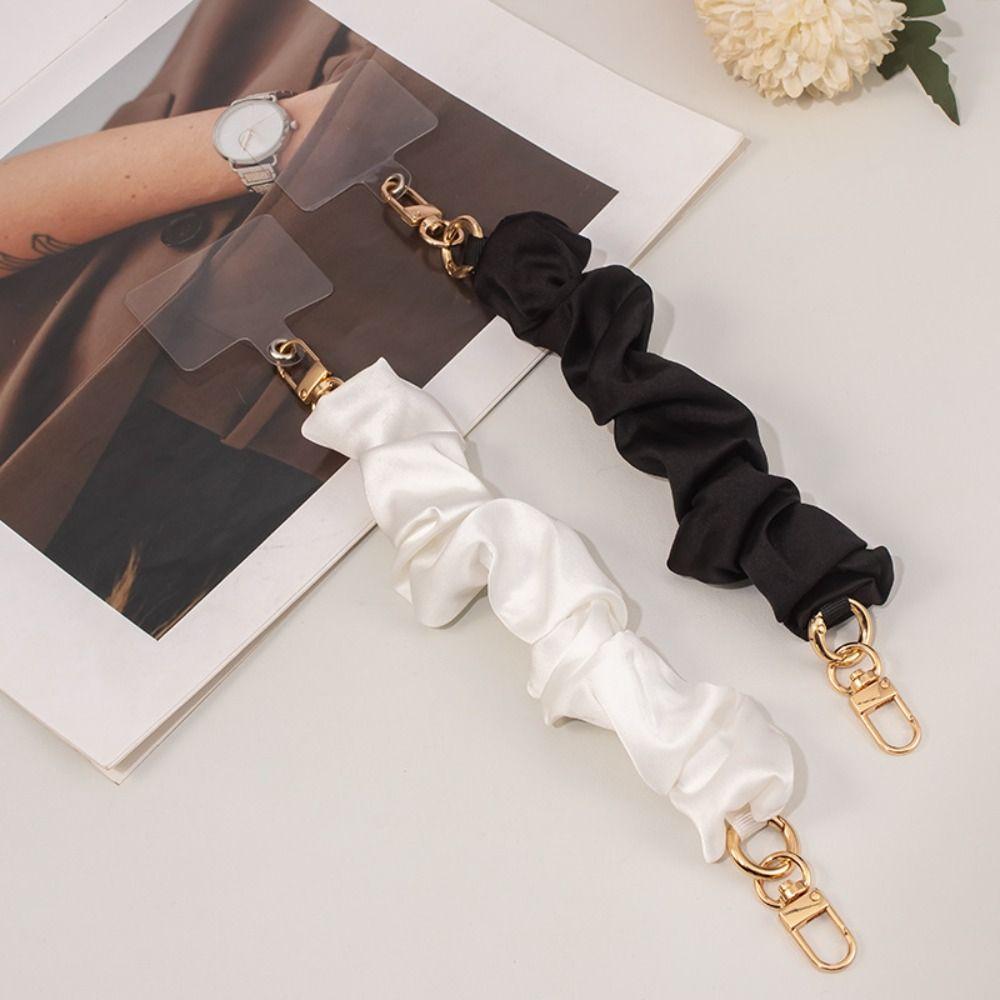 ABS Elastic Mobile Phone Lanyard Wrist Strap Large Intestine Bag Rope DIY Trinkets