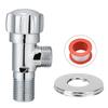 G1/2in Copper Angle Valve Water Stop Valve for Washbasin Kitchen Faucet Water Heater Toilet