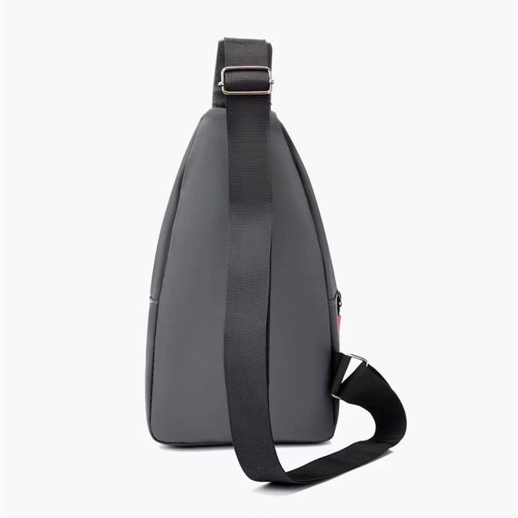 New Multifunctional Chest Bag Men's Fashion Trend Oxford Cloth Shoulder Bag Korean Style Casual Waterproof Messenger Bag