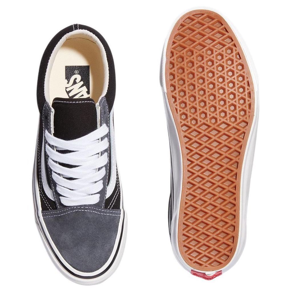 Vans Классические удобные низкие кеды Old Skool Унисекс Кроссовки Черно-серые VN000D56239