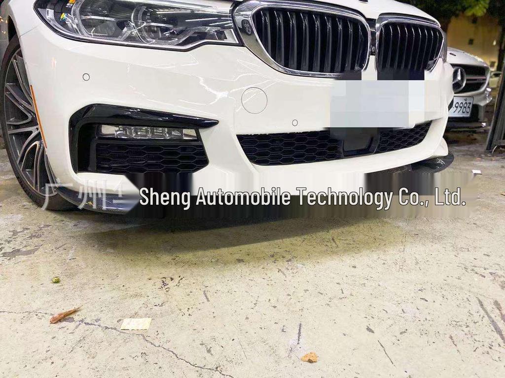 BMW 5 Series G30 Pre-Facelift Carbon Fiber 3D Front Lip