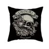 Sofa Bedroom Living Room Home Creative Skull Print Cushion Cover Fashion Decorative Pillow