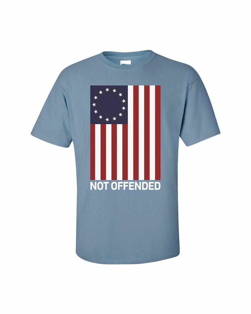 Patriotique Betsy Ross Drapeau Pas Offensé Adulte T Shirt Mens Kids Womens Tops Tees Unisex Manche Courte