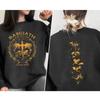 Unisex Gold Dragon Fourth Wing Sweatshirt Basgiath War College Double-side Hoodie Dragon Rider Bookish Sweater Trendy Fans Sweatshirts