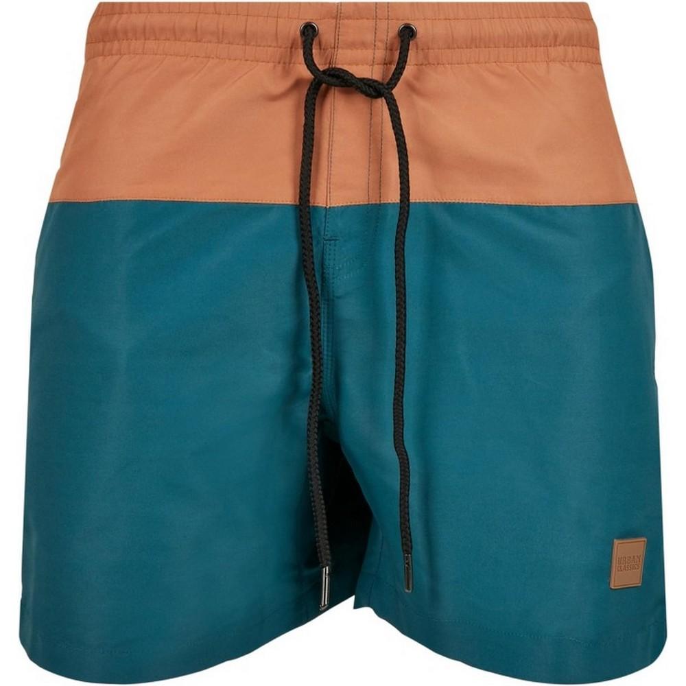 Urban Classics Mens Block Swim Shorts