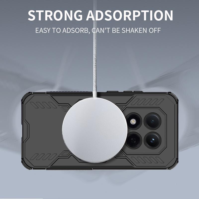Чехол для телефона с магнитной притягательной деталью для OnePlus ACE5 Ultra/OnePlus 13 13T 13R/OnePlus Nord4/OnePlus ACE5, чехол с задней крышкой для отвода тепла