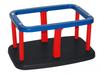 Bucket seat with aluminum insert, black, children' swing (without chain)