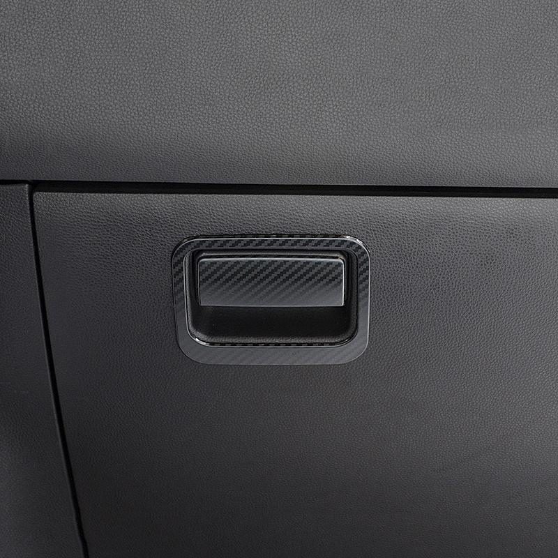 For Toyota RAV4 XA50 2019-2021 2022 2023 2024 RAV 4 Hybrid Stainless Car Storage Box Co-pilot Handle Bowl Cover Trim Stickers