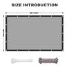 Heavy Duty PVC Vinyl Tarp Waterproof Transparent Tarpaulin