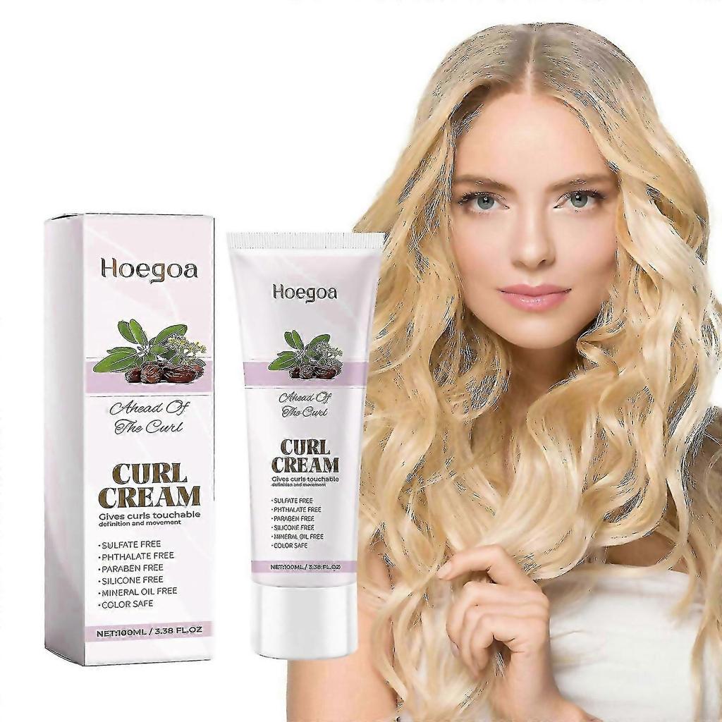 For Ahead Of The Curl Hydrating Curl Cream With Jojoba Oil For Hair Leave In Conditioner With Jojoba