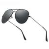 Classic Pilot Men Sunglasses Polarized Vintage Metal Ray Sun Glasses Women Mirror Colors Driving Male Shades UV400