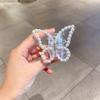 Акриловый прозрачный жемчужный зажим-бабочка, крабовые заколки для волос для женщин и девочек, акриловые шпильки, заколки, заколки, аксессуары для волос