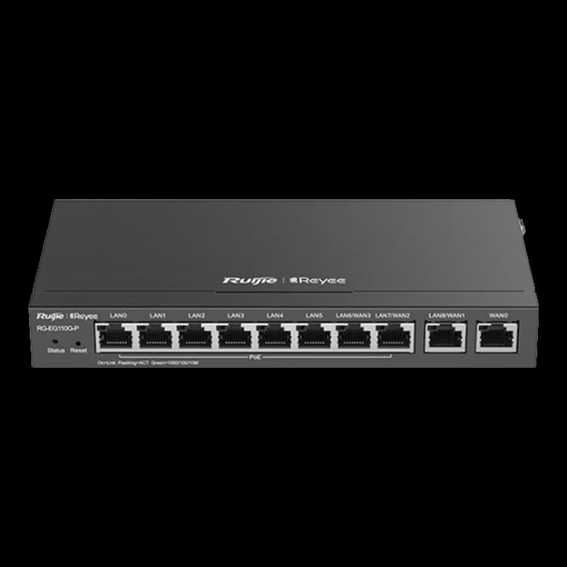 Ruijie RG-EG110G-P 8-Port Gigabit PoE Gateway Router