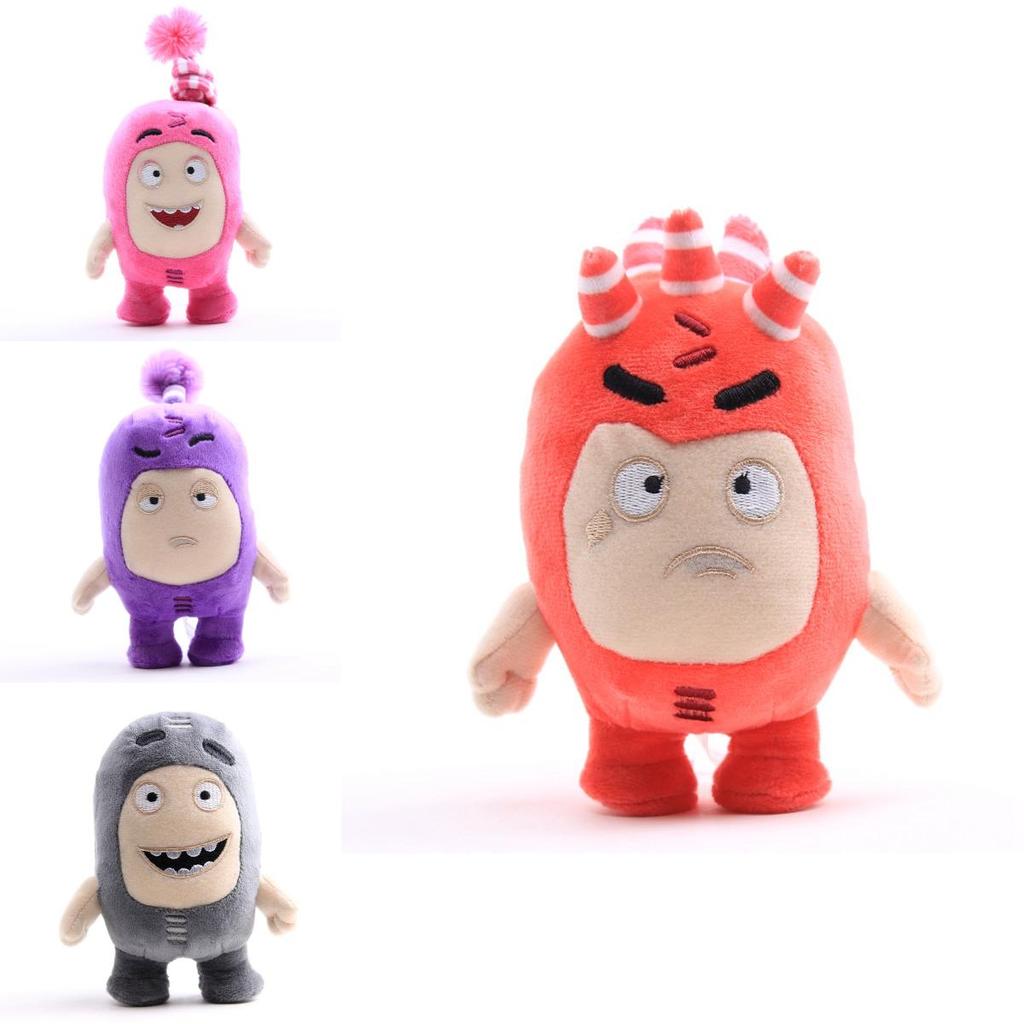 Oddbods 18см Плюшевая Мягкая Игрушка Ньют Бабблз Пого Зи Джефф Фьюз Слик Для Уютного Комфорта