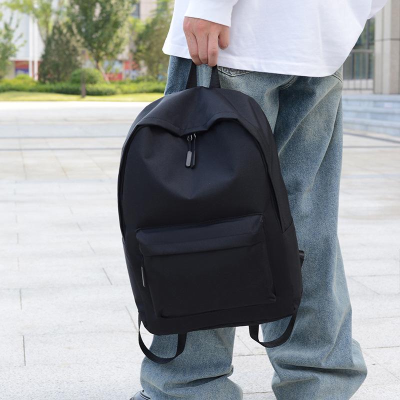 Рюкзак для колледжа в японском стиле – унисекс, простой дизайн, сумка для путешествий с компьютером и логотипом