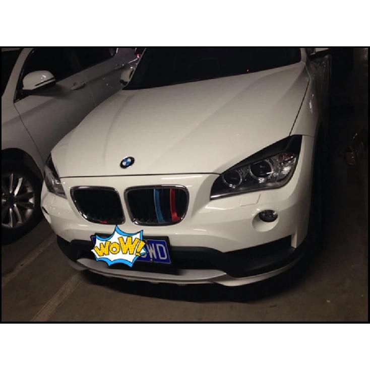 Fiber glass Car Headlight Eyebrow Cover Trim Sticker Head Lamp Eyelid for BMW X1 28i 35i xDrive 2008-2012 E84 FRP matte black