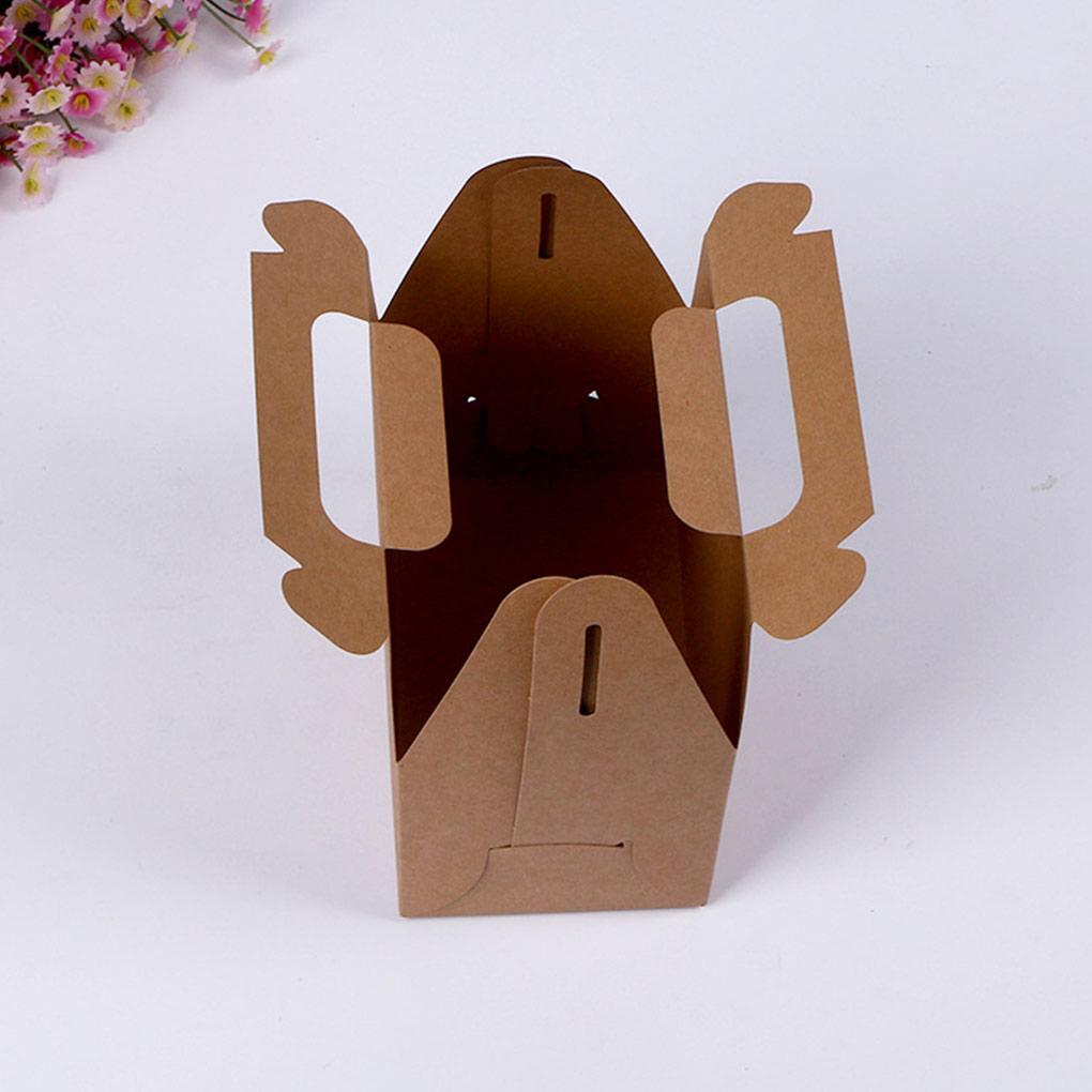 Коробка для хранения торта с ручками, коробки для вечеринок, еда, закуски, подарки, упаковка, ящик для яичного тарталетки для дома, ресторана, пекарни