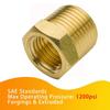 2 шт. Латунная переходная муфта Латунный трубный фитинг Золотой трубный фитинг Адаптер Сантехнические соединения
