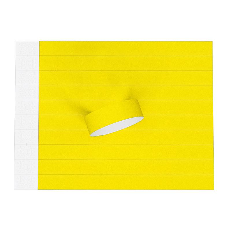 Разноцветные одноразовые браслеты Tyvek для детских развлекательных и аквапарков