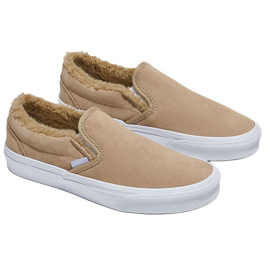 Vans Slip on Low top Skateboard Shoes Unisex Brown VN0A2Z41DFN1