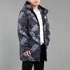 Пальто больших размеров, мужское толстое хлопковое пальто, зимнее пальто средней длины, хлопковая куртка большого размера, свободная утолщенная толстая мужская куртка 4XL-10XL