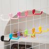 Товарная полка Настенный крючок Пластиковый крючок для перфорированной доски Держатель Прочные стеллажи для хранения Домашний декор