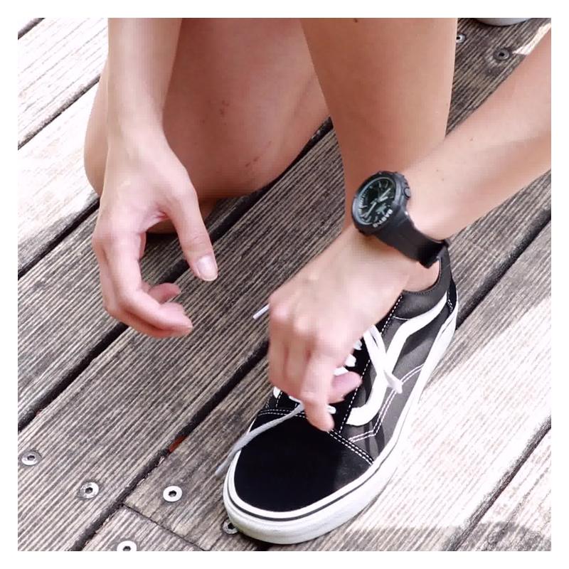 Casio CASIOBABY-G серия спортивная серия модный тренд контрастный цвет уличный классика стрелочный двойной дисплей спортивные водонепроницаемые кварцевый механизм BGS-100SC-1A
